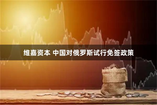 维嘉资本 中国对俄罗斯试行免签政策